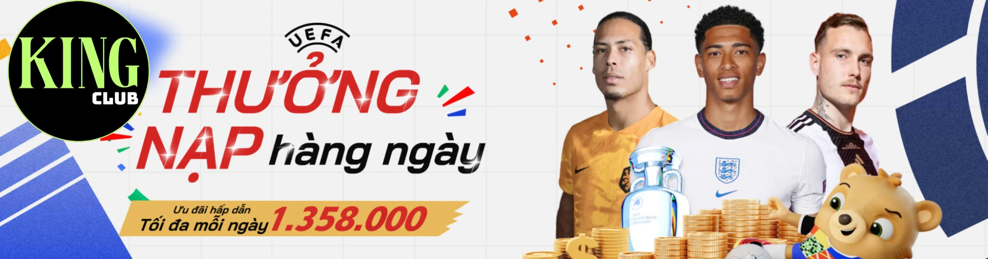 Thưởng nạp đầu hàng ngày Kingclub